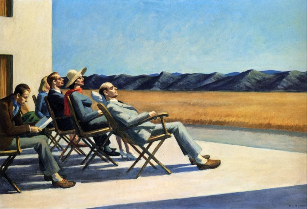 Edward Hopper People In The Sun